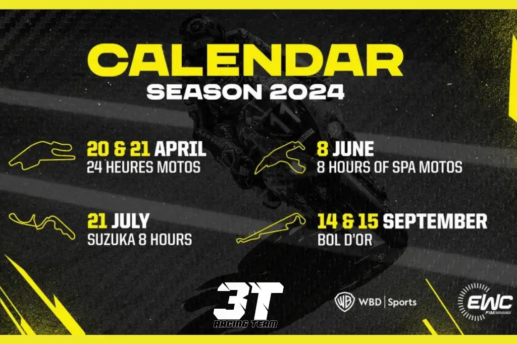 calendrier endurance moto 2024 ewc